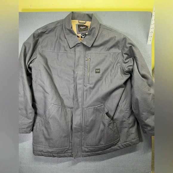 Walls Work Wear Duck Canvas Heavyweight Sherpa Lined Mens 3XL Work Jacket Coat - Picture 1 of 6